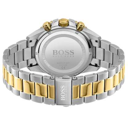 Hugo Boss Admiral Black Dial Two Tone