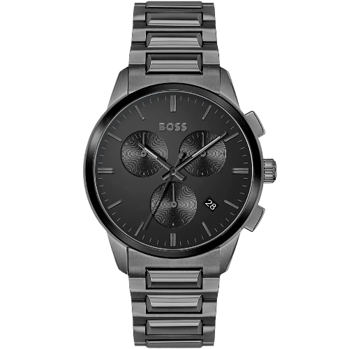 Hugo Boss Dapper Chronograph Black Dial