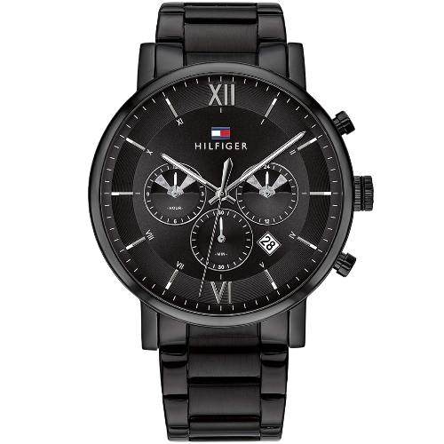 Tommy Hilfiger Evan Chronograph Quartz Black Dial