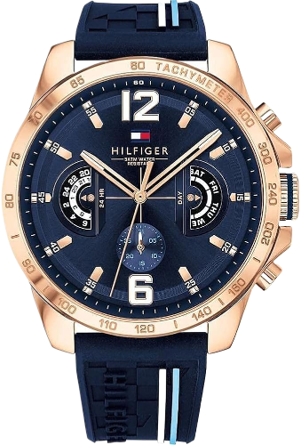 Tommy Hilfiger Decker Multifunction Blue Dial