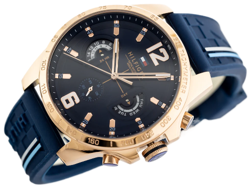 Tommy Hilfiger Decker Multifunction Blue Dial