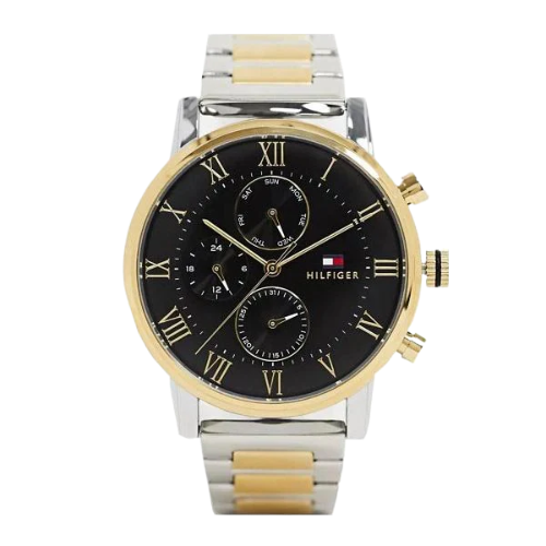 Tommy Hilfiger Decker Chronograph Black Dial