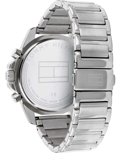 Tommy Hilfiger Mason Quartz Blue Dial Silver