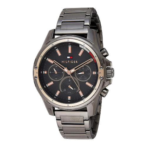 Tommy Hilfiger Mason Grey Dial Grey Steel