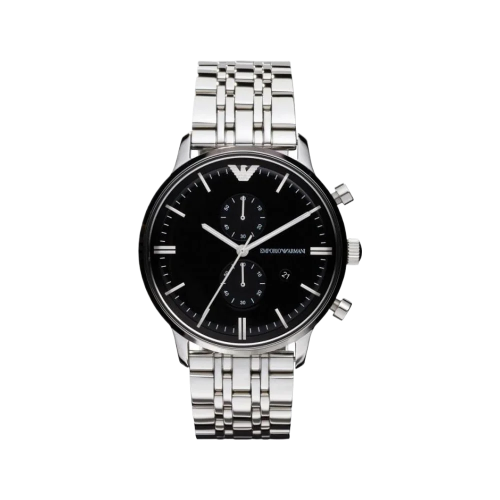 Emporio Armani Chronograph Black Dial