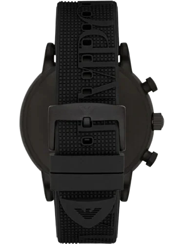 Emporio Armani Luigi Chronograph Black Dial