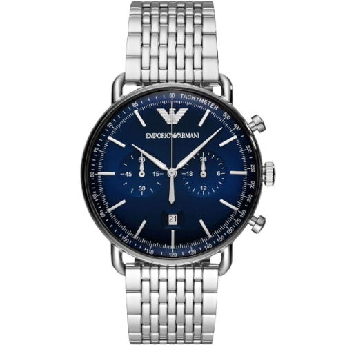 Emporio Armani Aviator Chronograph Blue