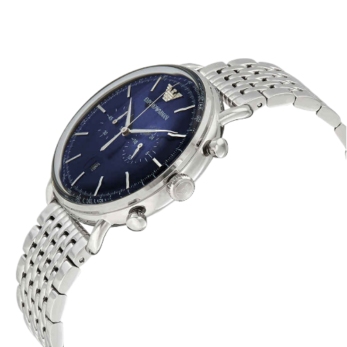 Emporio Armani Aviator Chronograph Blue