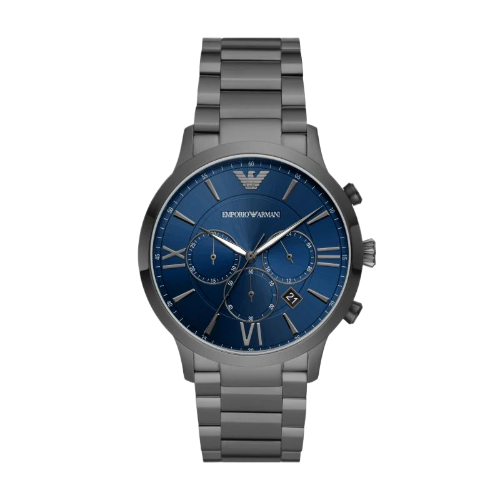 Emporio Armani Giovanni Chronograph With Blue Dial