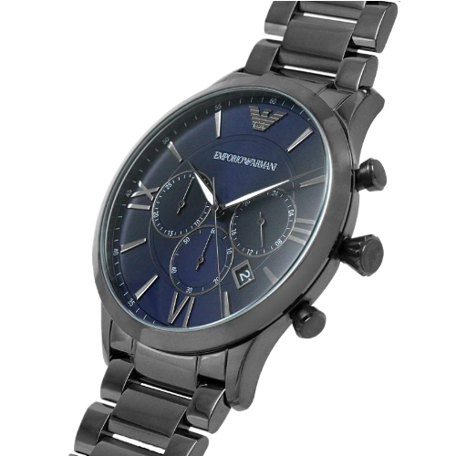 Emporio Armani Giovanni Chronograph With Blue Dial