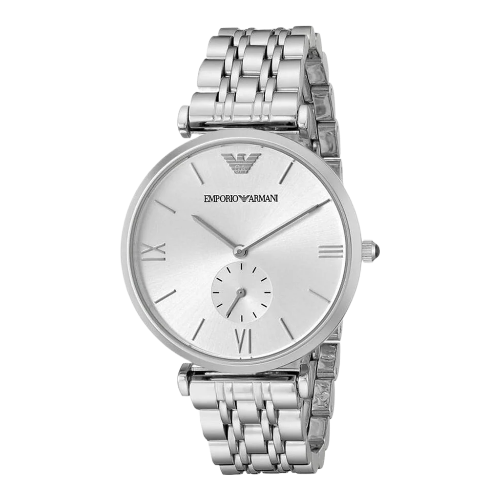 Emporio Armani Classic Silver Dial Silver