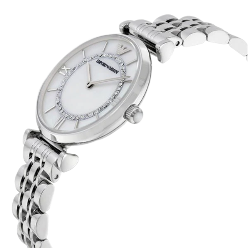 Emporio Armani Gianni T-Bar Mother of Pearl Dial