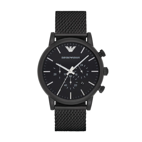 Emporio Armani  Chronograph Black Dial