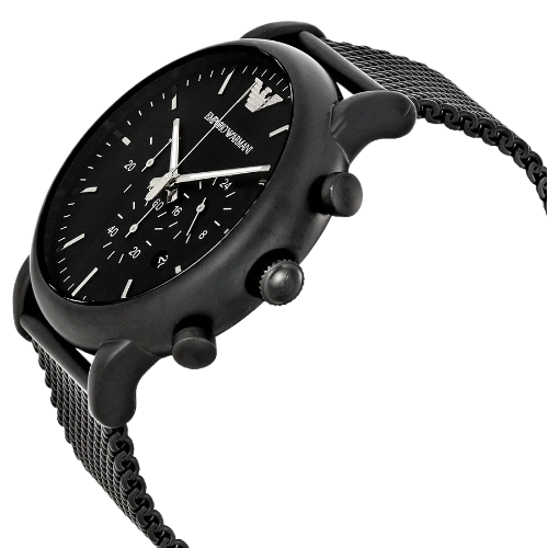 Emporio Armani  Chronograph Black Dial