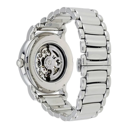 Emporio Armani Meccanico Skeleton Silver
