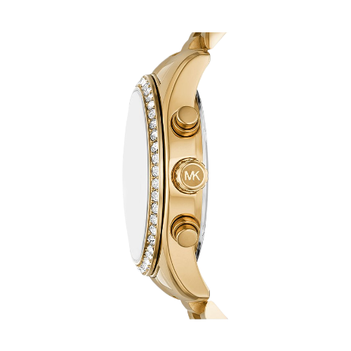 Michael Kors Lexington Chronograph Gold-Tone