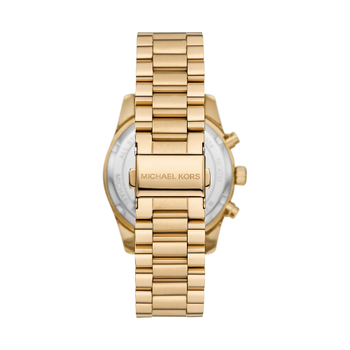 Michael Kors Lexington Chronograph Gold-Tone