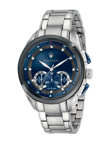 Maserati Traguardo Chronograph 45mm Blue Dial