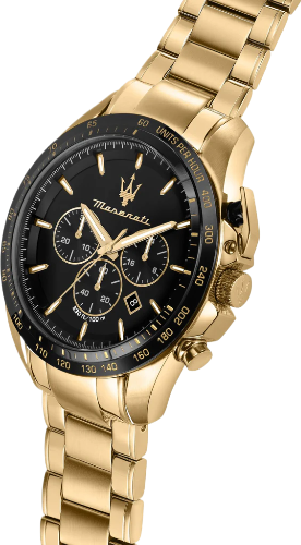 Maserati Traguardo Chronograph Black Dial